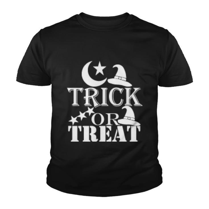 Trick Or Treat Funny Halloween Quote Youth T-shirt