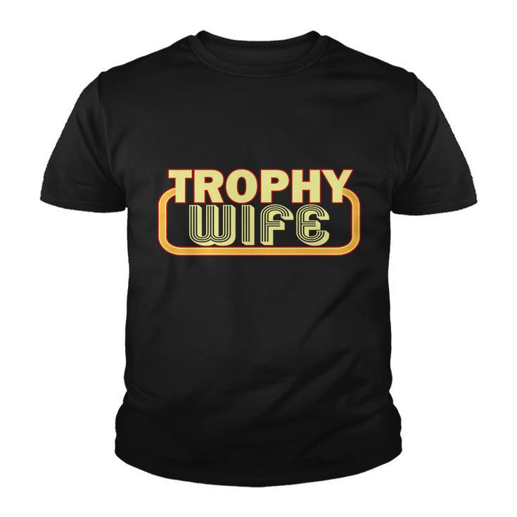 Trophy Mom Funny Retro Youth T-shirt