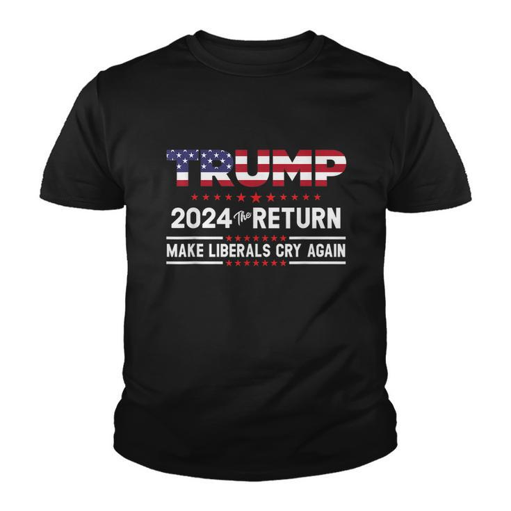 Trump 2024 Impeach Biden 2024 Election Trump Trump  Youth T-shirt