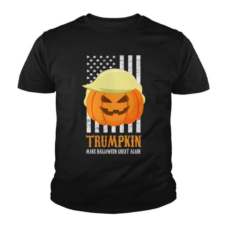 Trumpkin Donald Trump Funny Halloween Tshirt Youth T-shirt