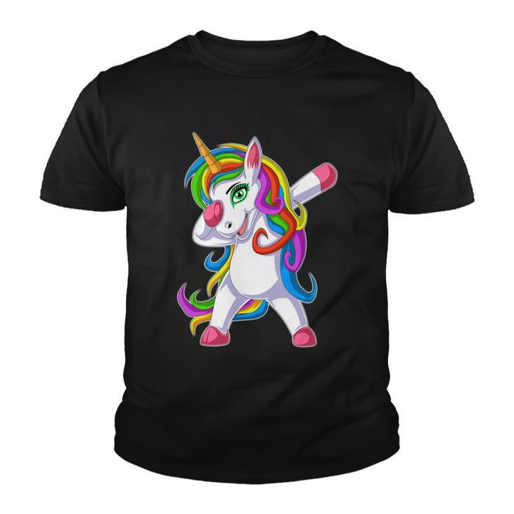 Unicorn Dabbing V2 Youth T-shirt