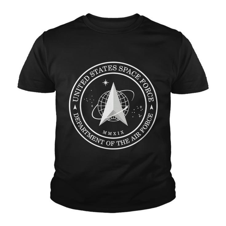 United States Space Force Outline Logo Tshirt Youth T-shirt