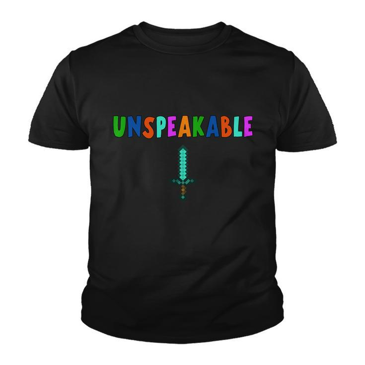 Unspeakable Sword Gamer Youth T-shirt