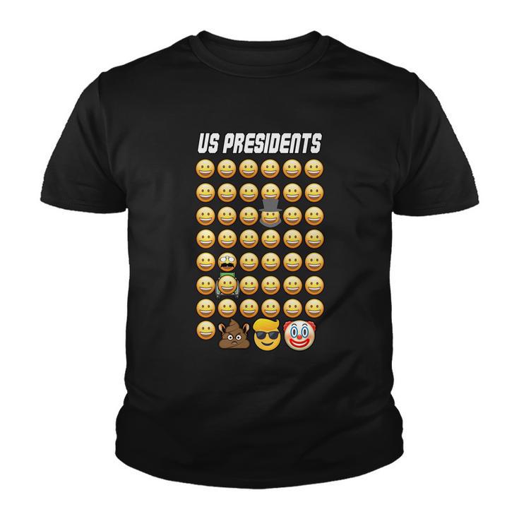 Us Presidents History Youth T-shirt