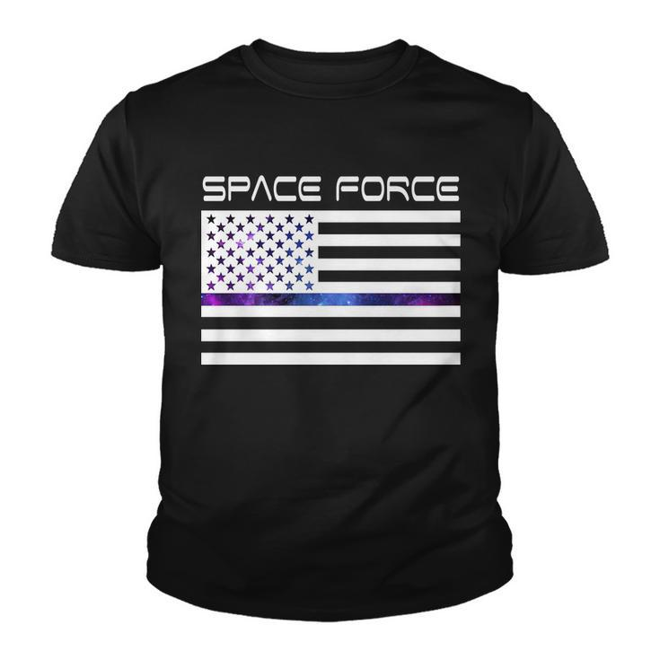 Us Space Force Flag Youth T-shirt