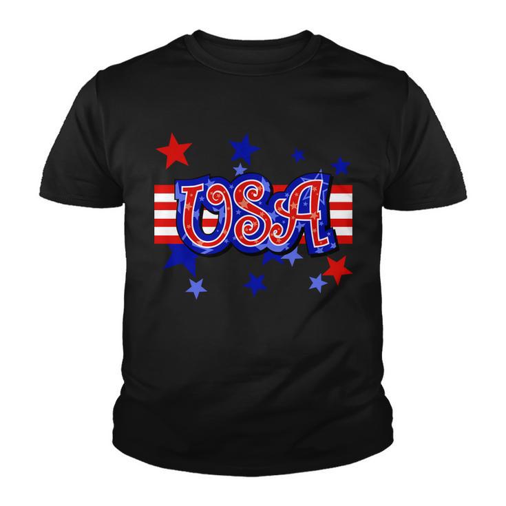 Usa Festive Celebration Tshirt Youth T-shirt