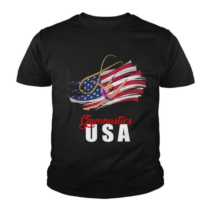 Usa Olympics Gymnastics Team Youth T-shirt