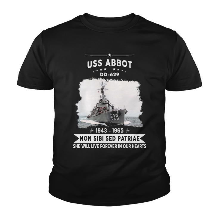 Uss Abbot Dd  Youth T-shirt