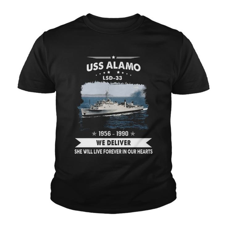 Uss Alamo Lsd  Youth T-shirt