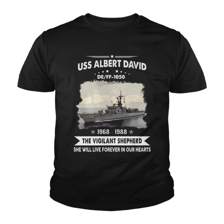 Uss Albert David  Ff 1050 De  Youth T-shirt