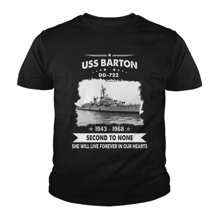 Uss Barton Dd  Youth T-shirt