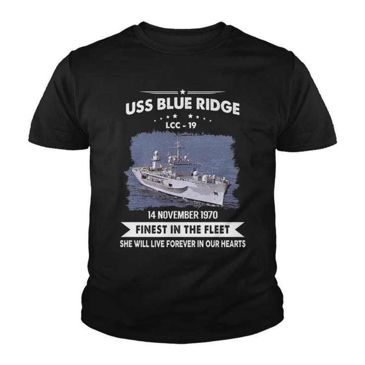 Uss Blue Ridge Lcc  V2 Youth T-shirt