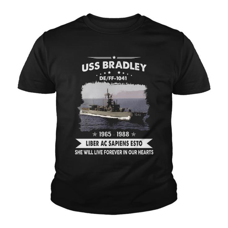 Uss Bradley De 1041 Ff  Youth T-shirt