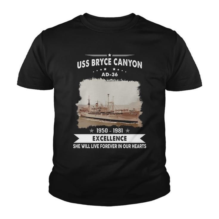 Uss Bryce Canyon Ad  Youth T-shirt