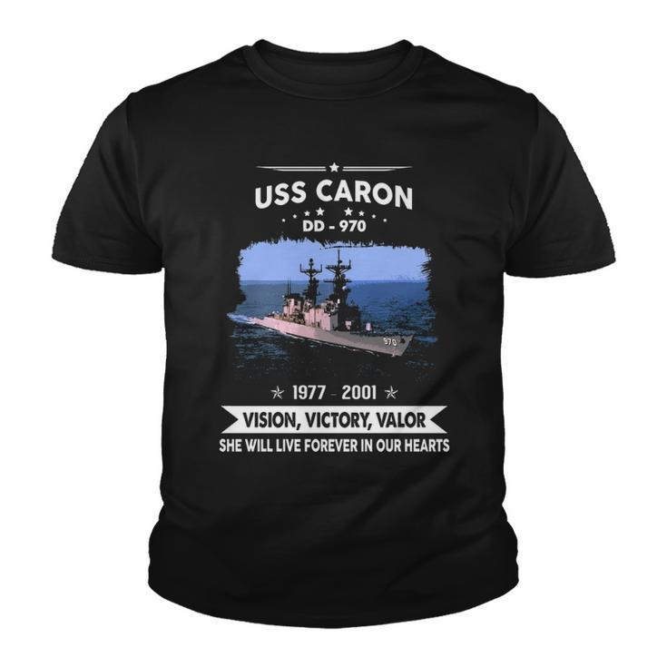 Uss Caron Dd  Youth T-shirt