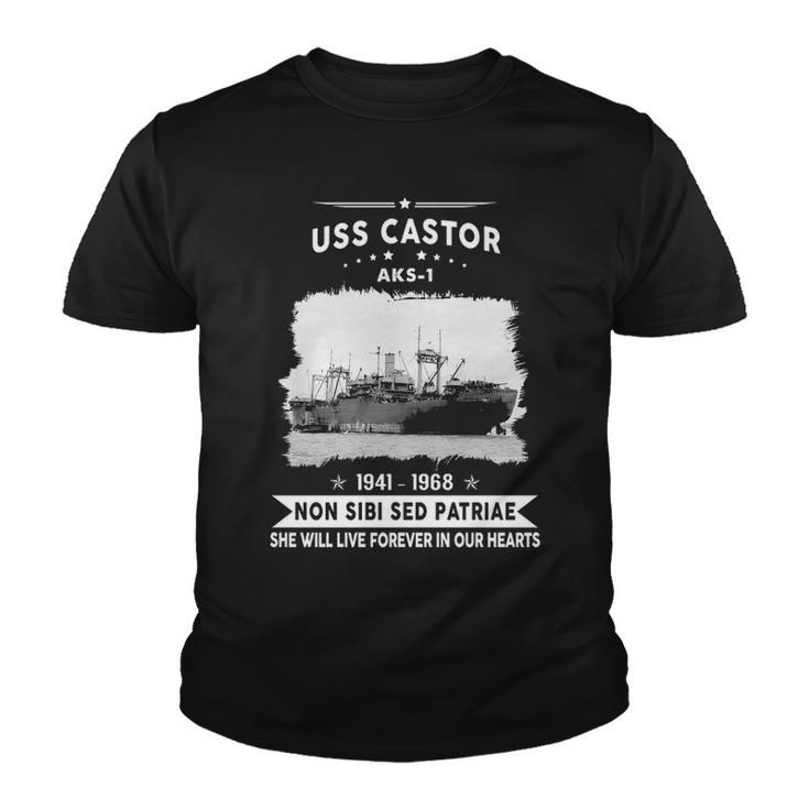 Uss Castor Aks  Youth T-shirt