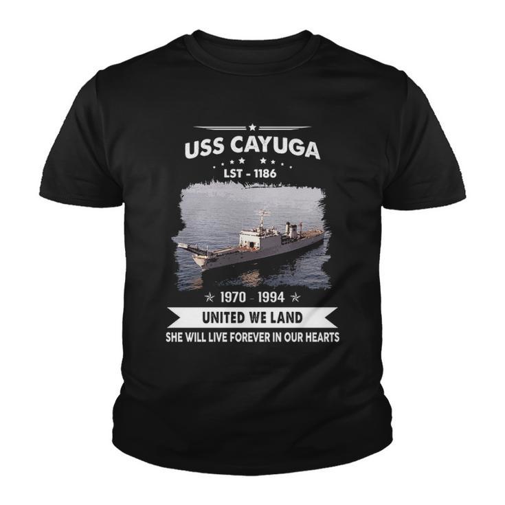 Uss Cayuga Lst  V2 Youth T-shirt