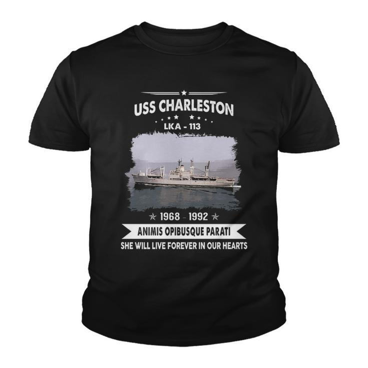 Uss Charleston Lka  V2 Youth T-shirt