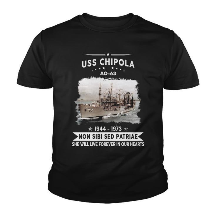 Uss Chipola Ao  Youth T-shirt