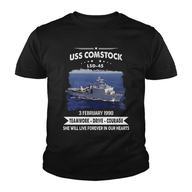 Uss Comstock Lsd  V2 Youth T-shirt