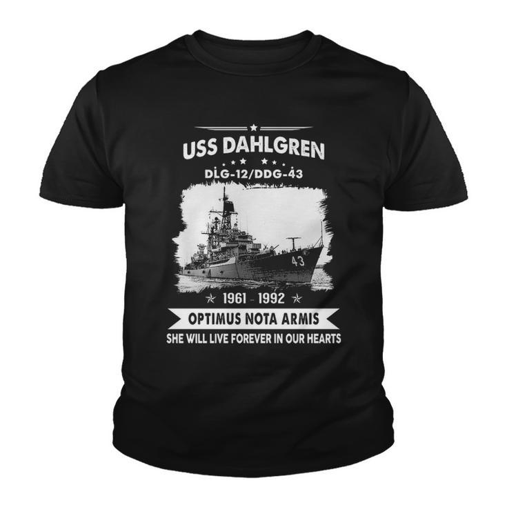 Uss Dahlgren Dlg  Youth T-shirt