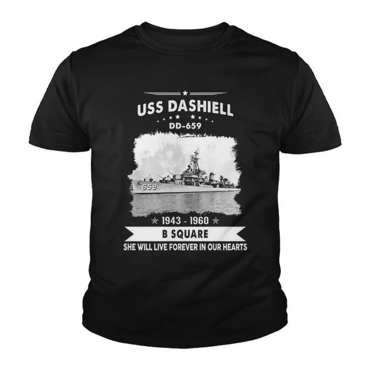 Uss Dashiell Dd  Youth T-shirt