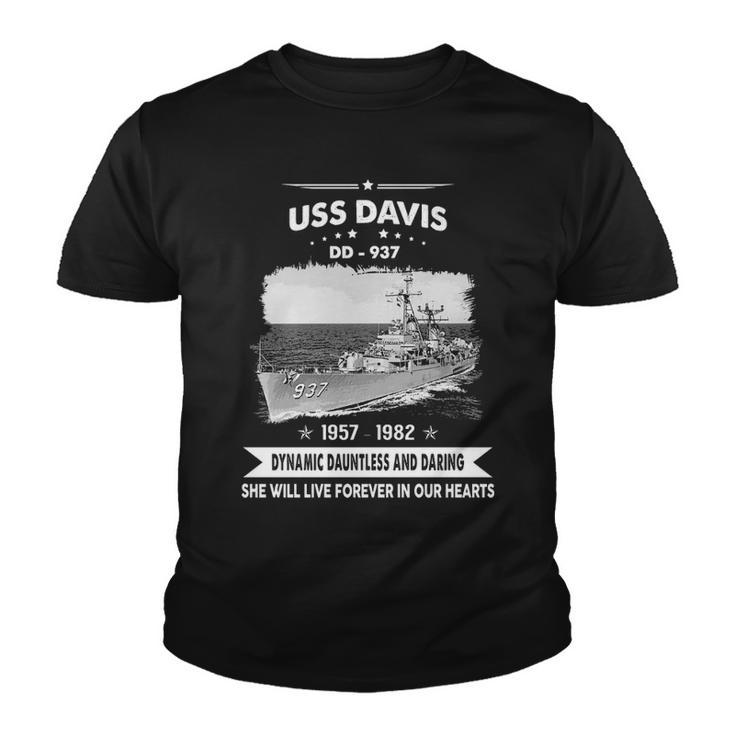 Uss Davis Dd  V2 Youth T-shirt