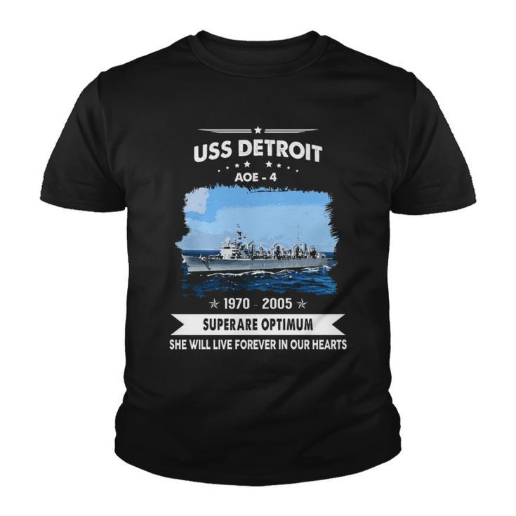 Uss Detroit Aoe  Youth T-shirt