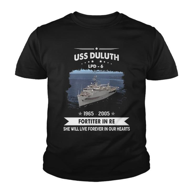Uss Duluth Lpd  V2 Youth T-shirt