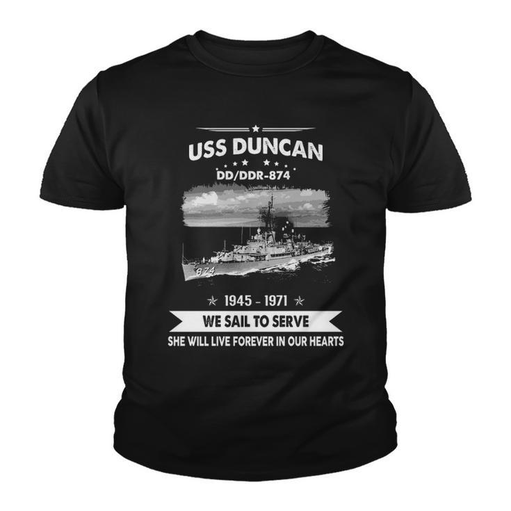 Uss Duncan Dd  Youth T-shirt