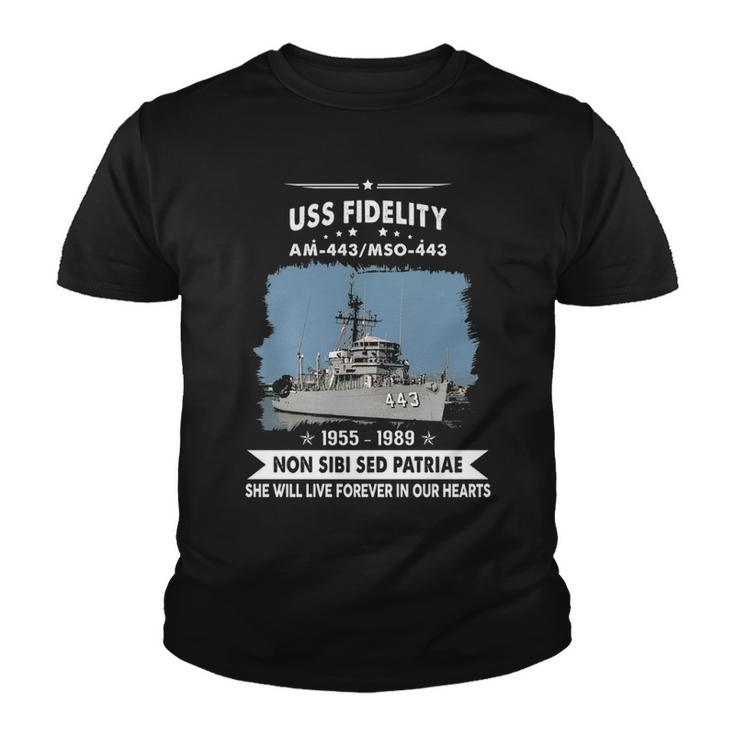 Uss Fidelity Mso  Youth T-shirt