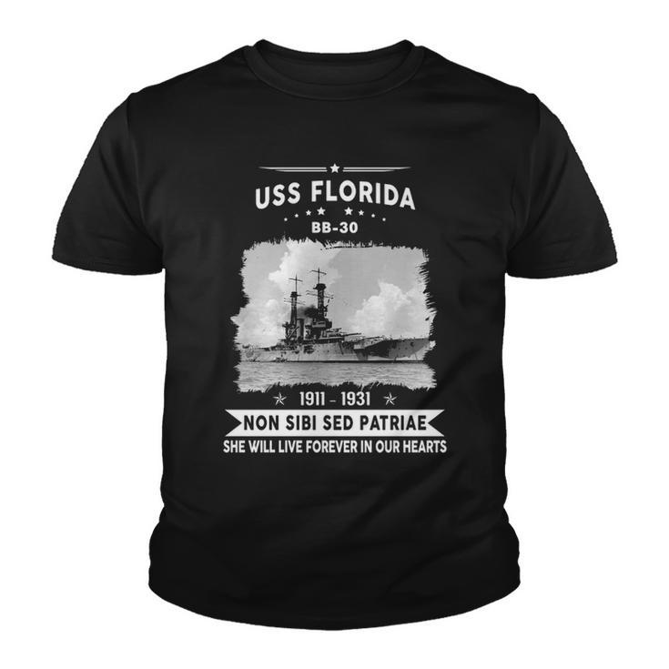 Uss Florida Bb  Youth T-shirt