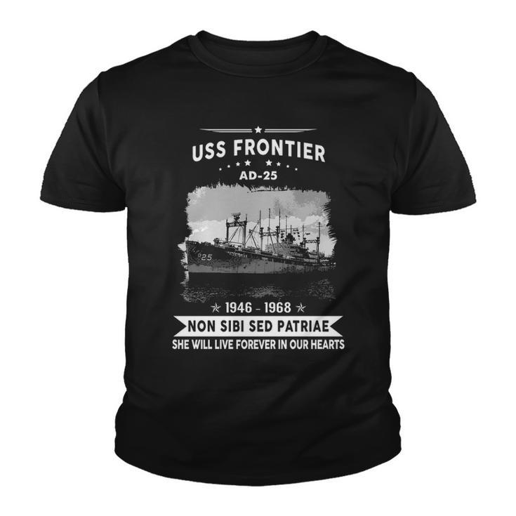Uss Frontier Ad  Youth T-shirt