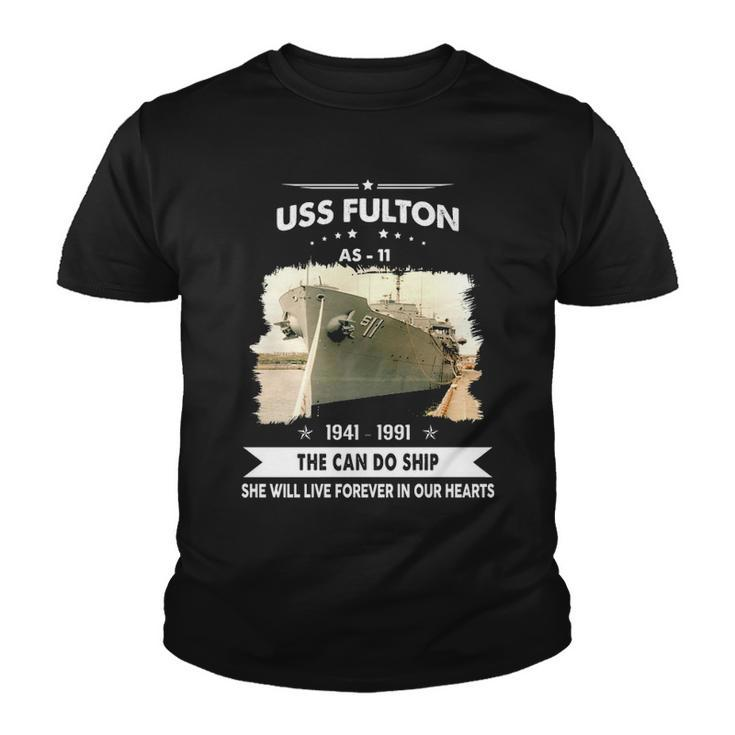 Uss Fulton As  Youth T-shirt