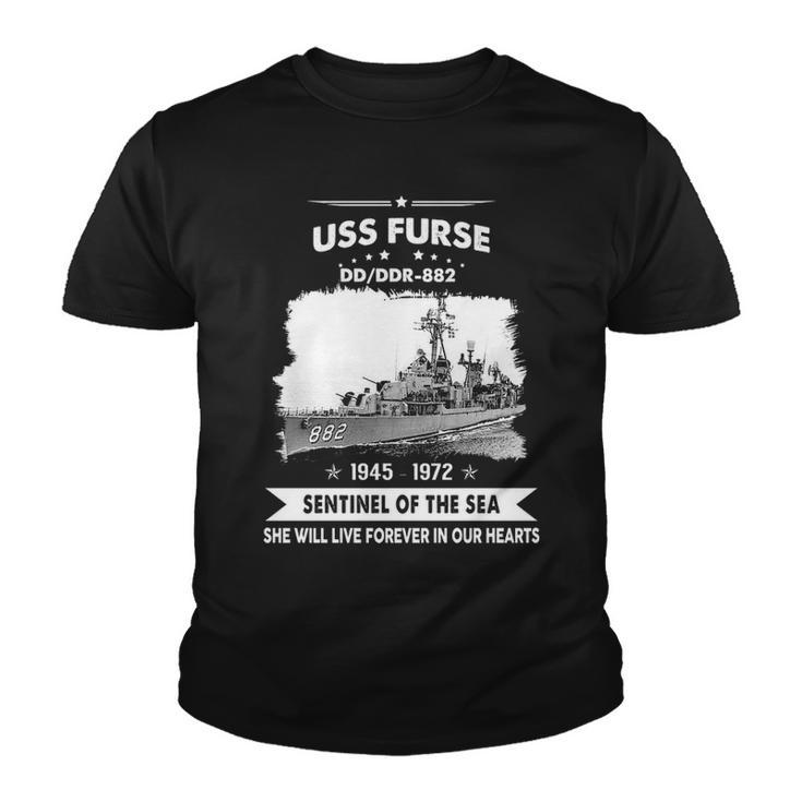 Uss Furse Dd 882 Ddr  V2 Youth T-shirt