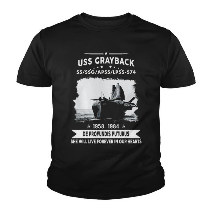 Uss Grayback Ss  Youth T-shirt