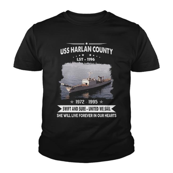 Uss Harlan County Lst  Youth T-shirt