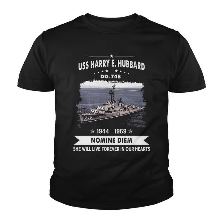 Uss Harry E Hubbard Dd  Youth T-shirt