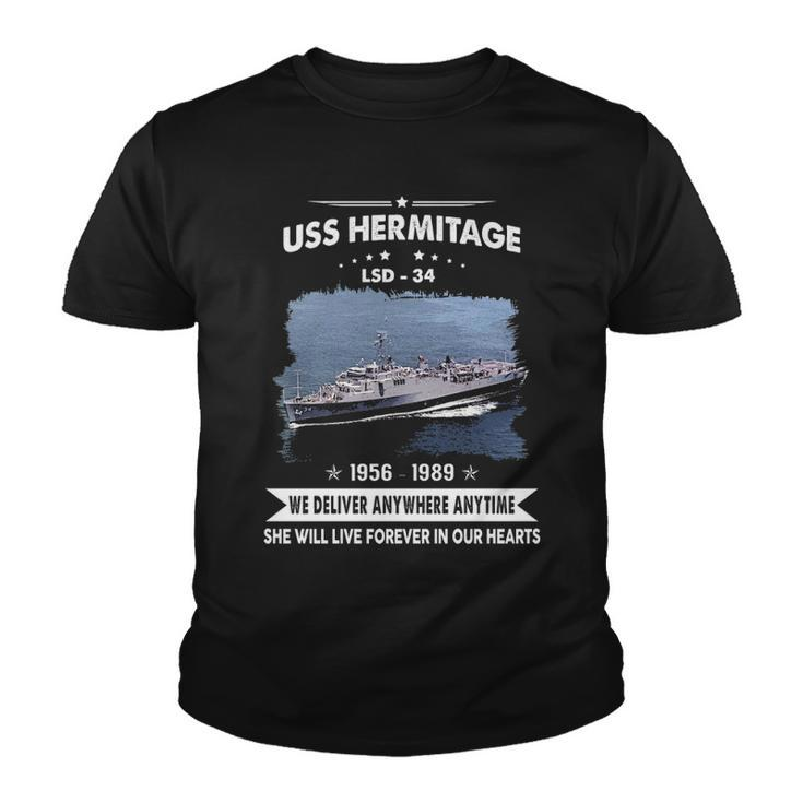 Uss Hermitage Lsd  Youth T-shirt