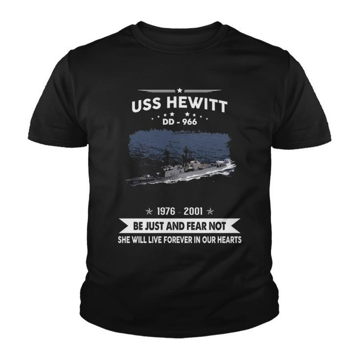 Uss Hewitt Dd  Youth T-shirt