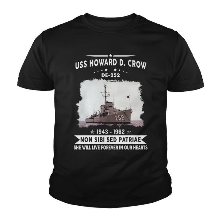 Uss Howard D Crow De  Youth T-shirt