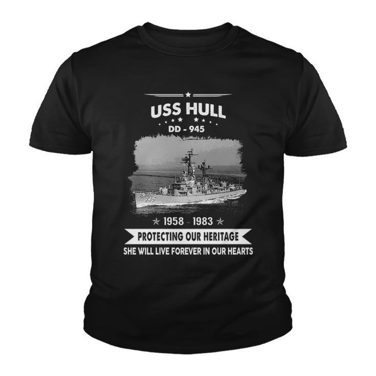 Uss Hull Dd  Youth T-shirt