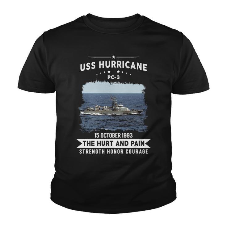 Uss Hurricane Pc  Youth T-shirt