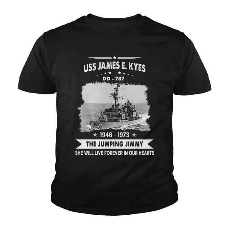 Uss James E Kyes Dd  Youth T-shirt