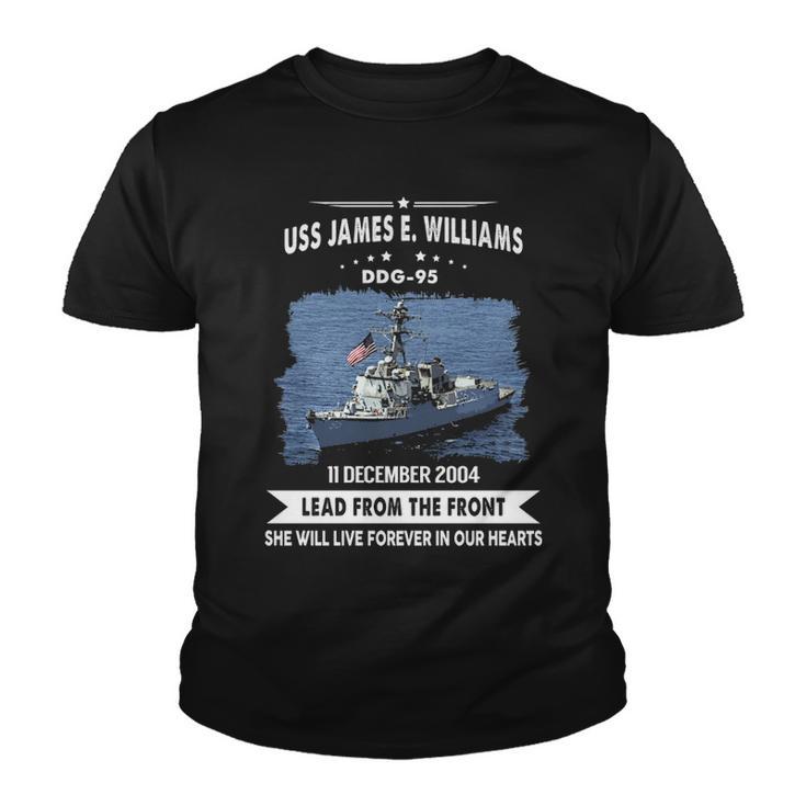 Uss James E Williams Ddg Youth T-shirt