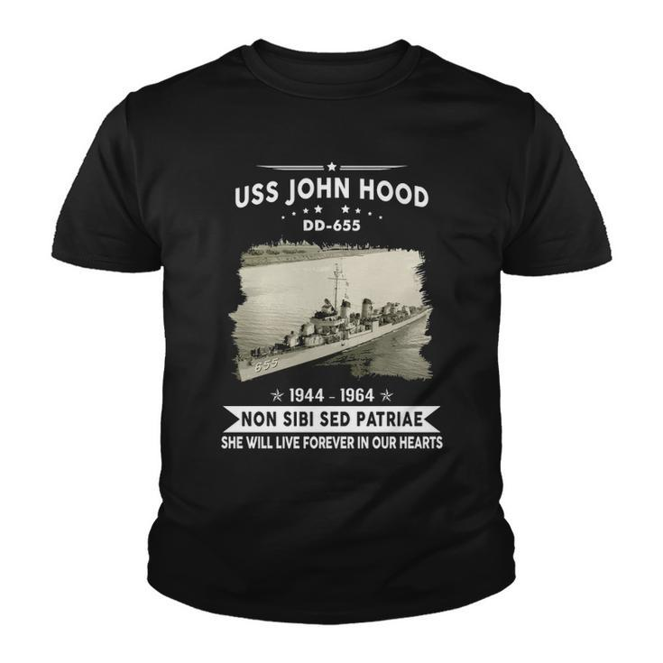 Uss John Hood Dd  Youth T-shirt