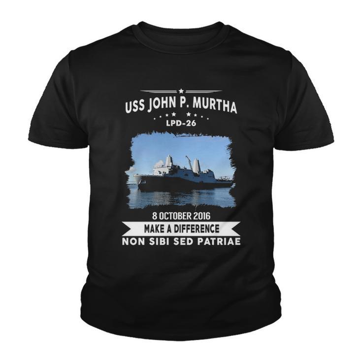 Uss John P Murtha Lpd  Youth T-shirt