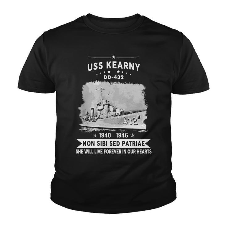 Uss Kearny Dd  Youth T-shirt