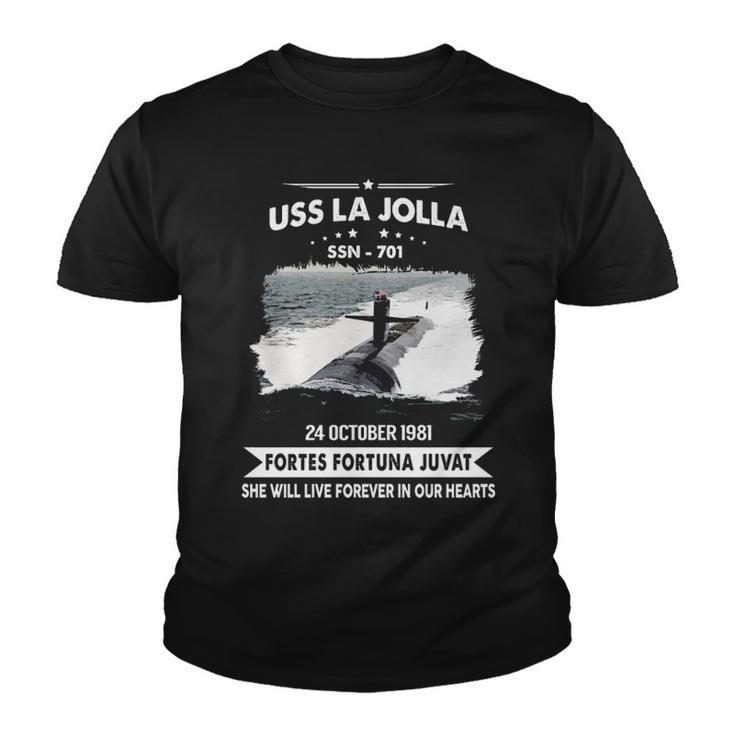 Uss La Jolla Ssn  Youth T-shirt