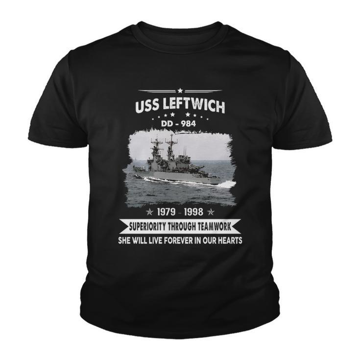 Uss Leftwich Dd  Youth T-shirt